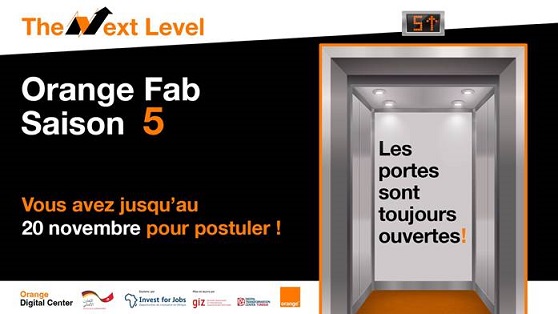 التمديد في آجال قبول الملفات للمشاركة في الموسم الخامس من برنامج Orange Fab Tunisie